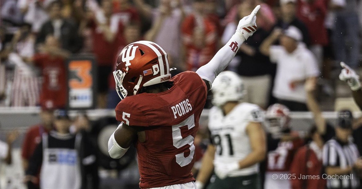 Indiana football ranked No. 2 in latest AP Top 25 Poll, earns six first-place votes