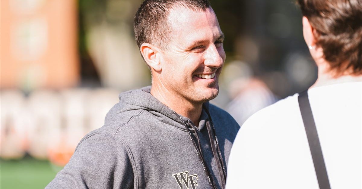 Wake Forest athletic director John Currie on Dickert's contract extension