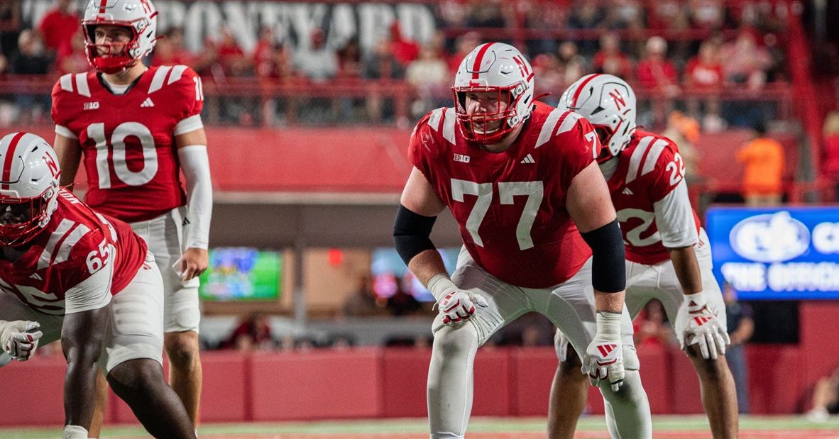 Veteran Husker lineman ruled out for Saturday, linebacker appears on Thursday injury report