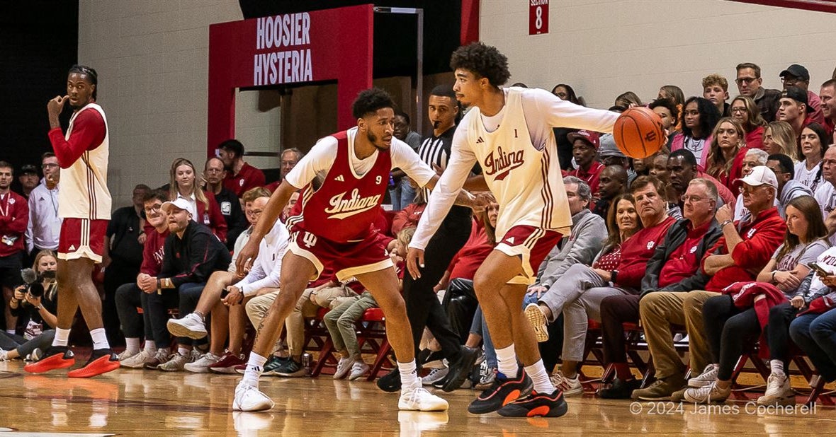 2024 Hoosier Hysteria: Indiana Men’s Basketball Introductions, Scrimmage Highlights