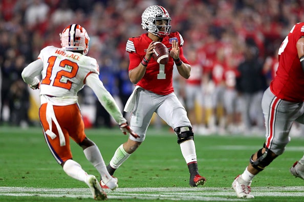 Ohio State football's Justin Fields and Clemson's Trevor Lawrence