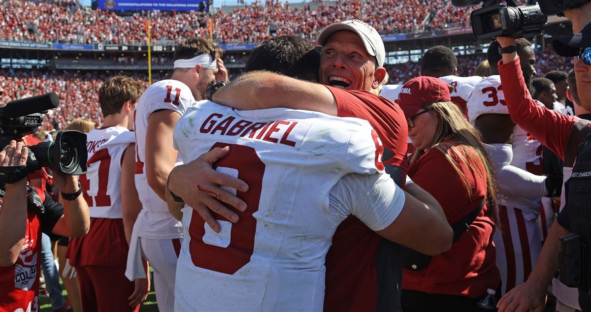 Brent Venables applauds Oklahoma QB Dillon Gabriel's gamewinning TD