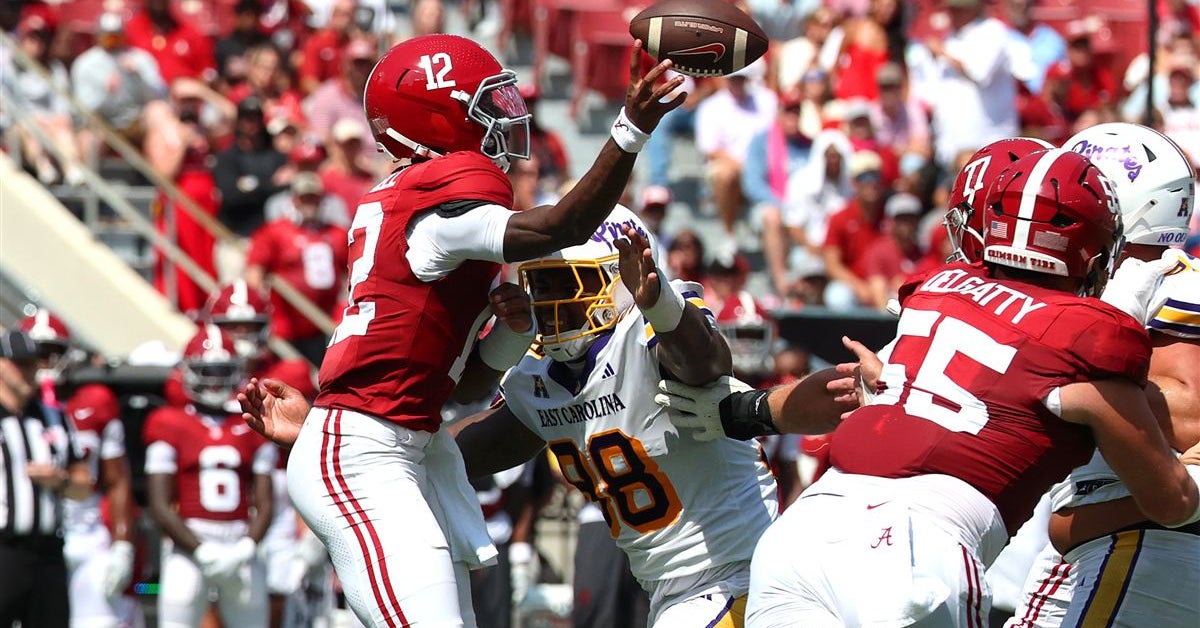 Scarborough: Alabama easily beats ECU to start season. How good the result was is in the eye of the beholder