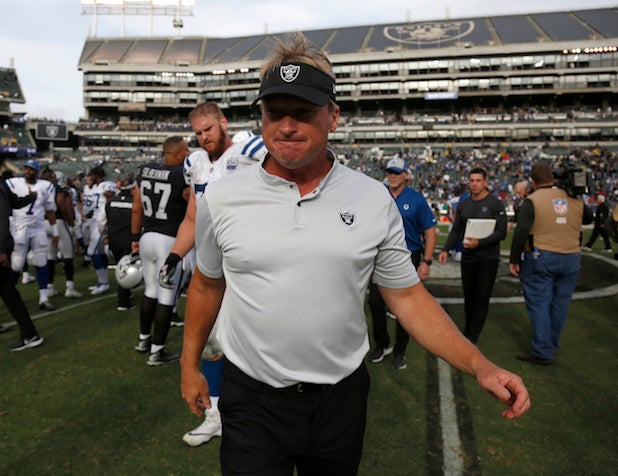 The Raiders' Jon Gruden Experiment Remains Just As Confounding As