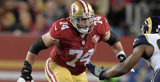 Ex-49ers, Central Michigan lineman Joe Staley has lost 50 pounds