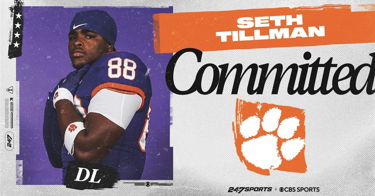 Top247 in-state DL Seth Tillman commits to Clemson over South Carolina, UGA, Michigan