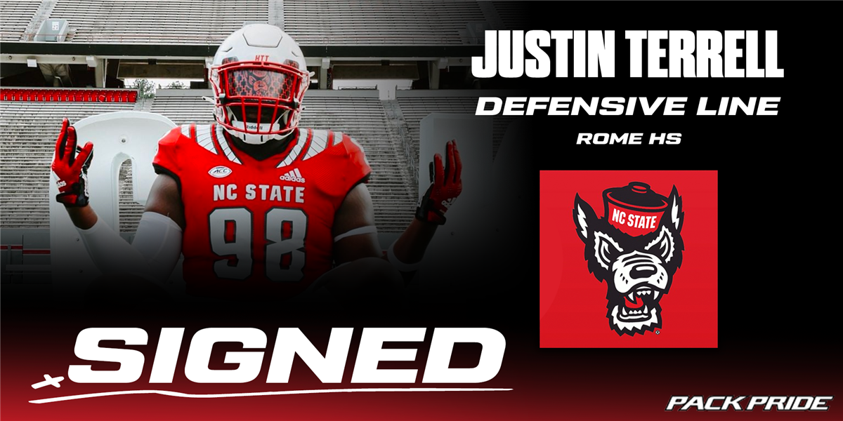 Signing Day 2024 Justin Terrell signs with NC State