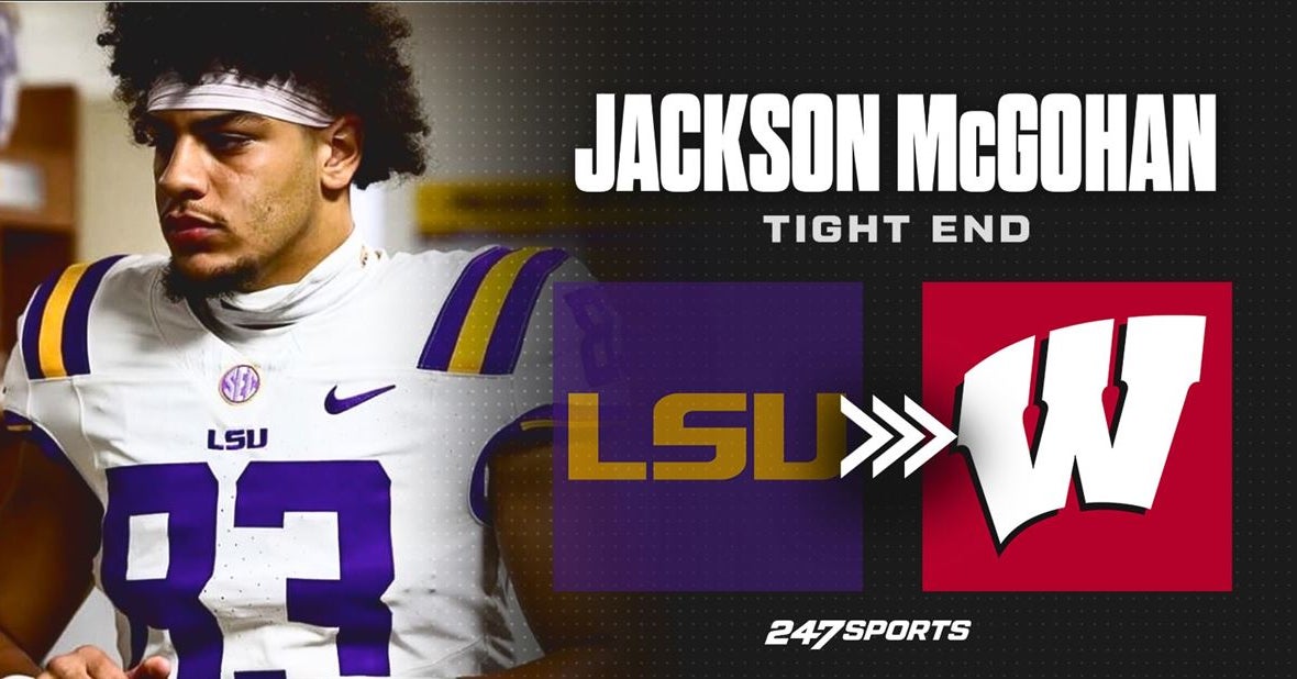 What is Wisconsin getting with TE transfer Jackson McGohan?