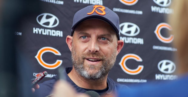 Matt Nagy says he hasn't talked with Chicago Bears ownership about