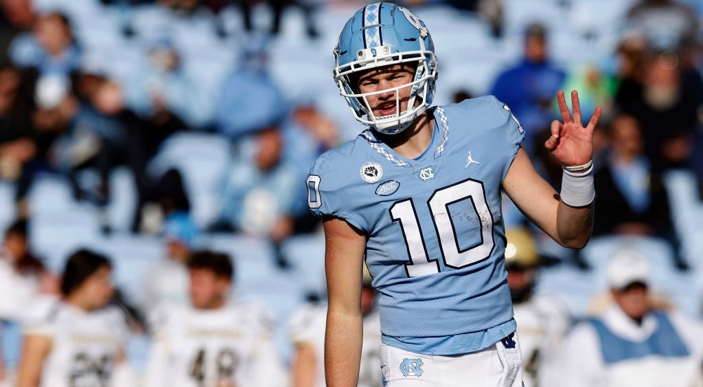 UNC Football QB Drake Maye Discusses Historic First Start For Tar Heels