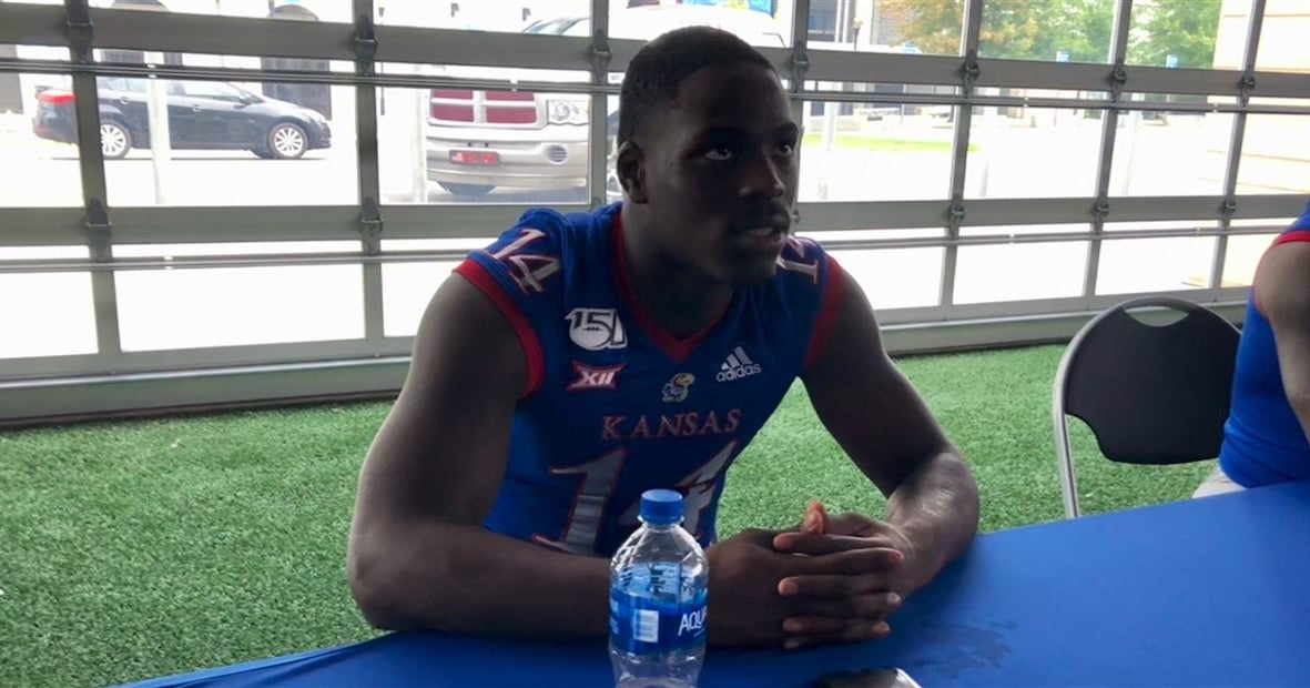 Steven Parker learning from vets, enjoying feel of KU program