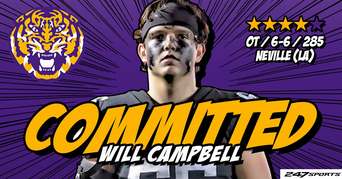 Will Campbell joins LSU