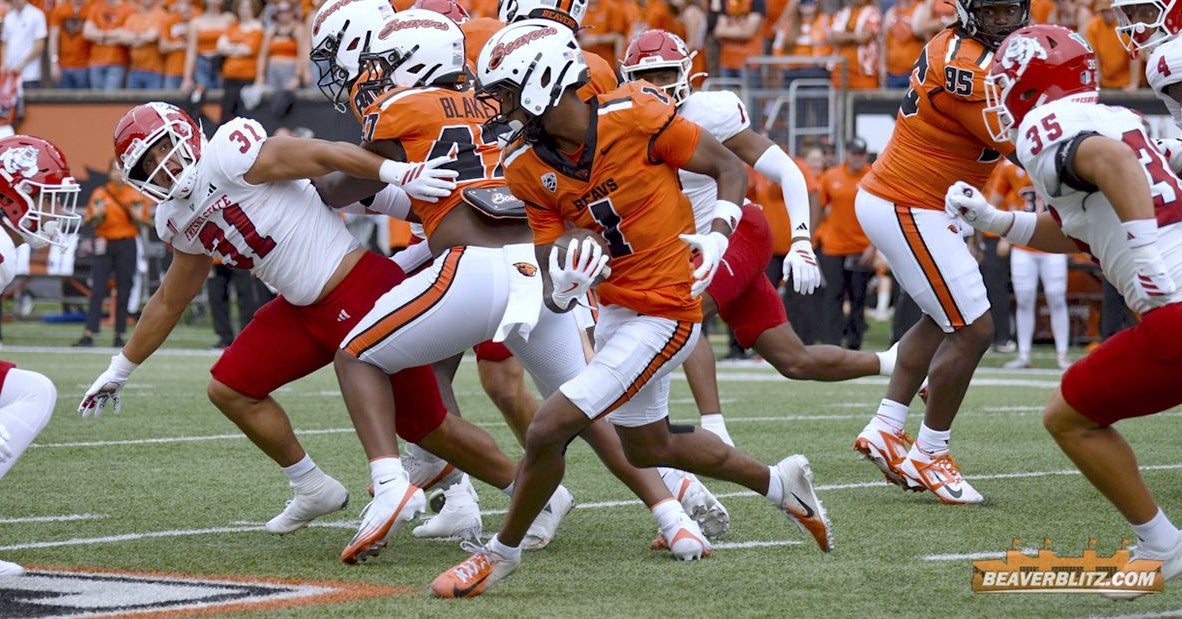 Oregon State Beavers Depth Chart Week 4 Oregon