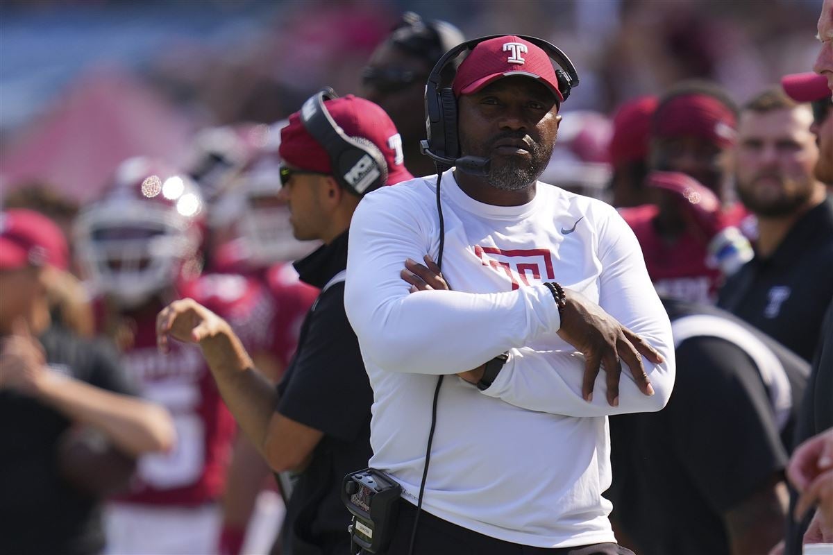 Temple Football Coach Stan Drayton To Miss Navy Game With Viral ...