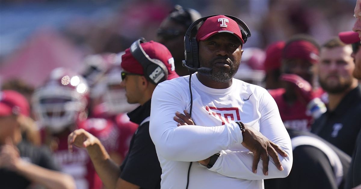 Temple football coach Stan Drayton to miss Navy game with viral ...