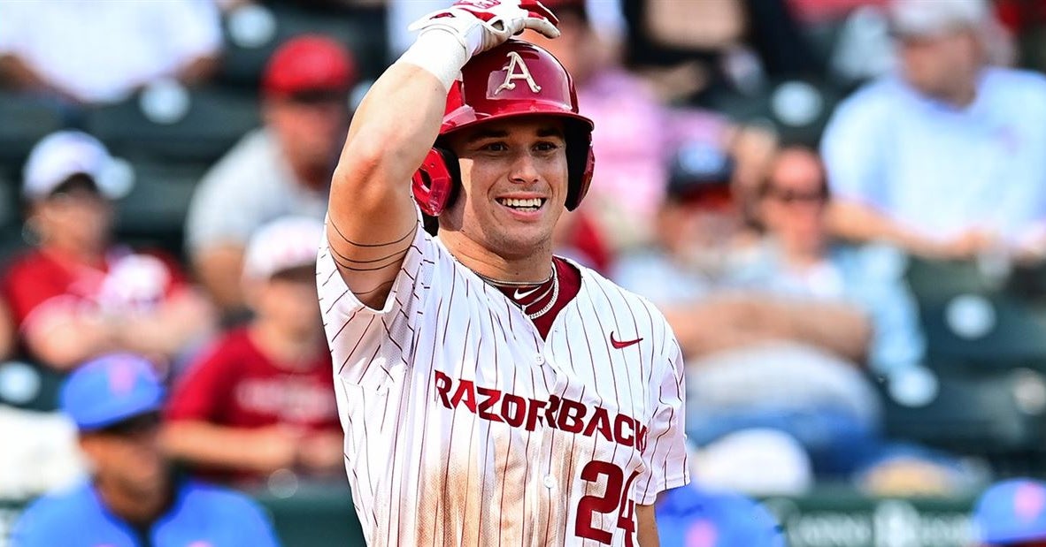 Peyton Holt's remarkable plays lead Arkansas to series victory over Florida