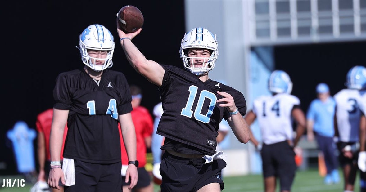Drake Maye Looks to Lead, Fine-Tune in Year Two as UNC's Starting QB Drake Maye Looks to Lead, Fine-Tune in Year Two as UNC's Starting QB