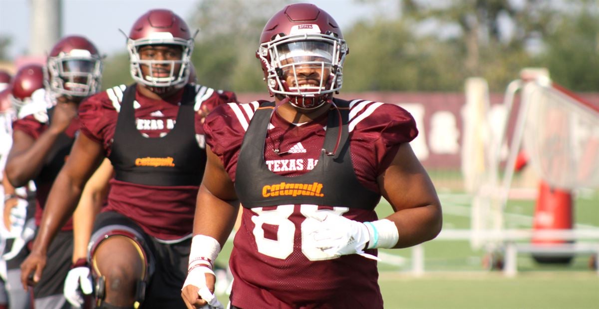 Kingsley Keke helping lead Aggies' resurgent run defense