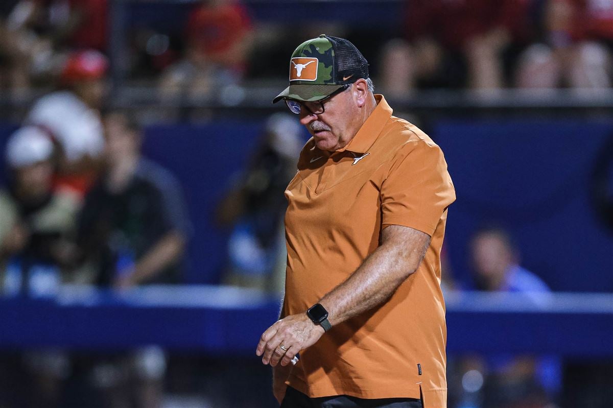 Women's College World Series 2022 Texas softball coach Mike White
