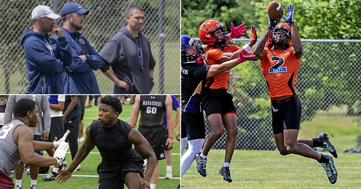 PSU 7v7 CAMP Top247 star shines, legacies abound, former Lions on the sidelines