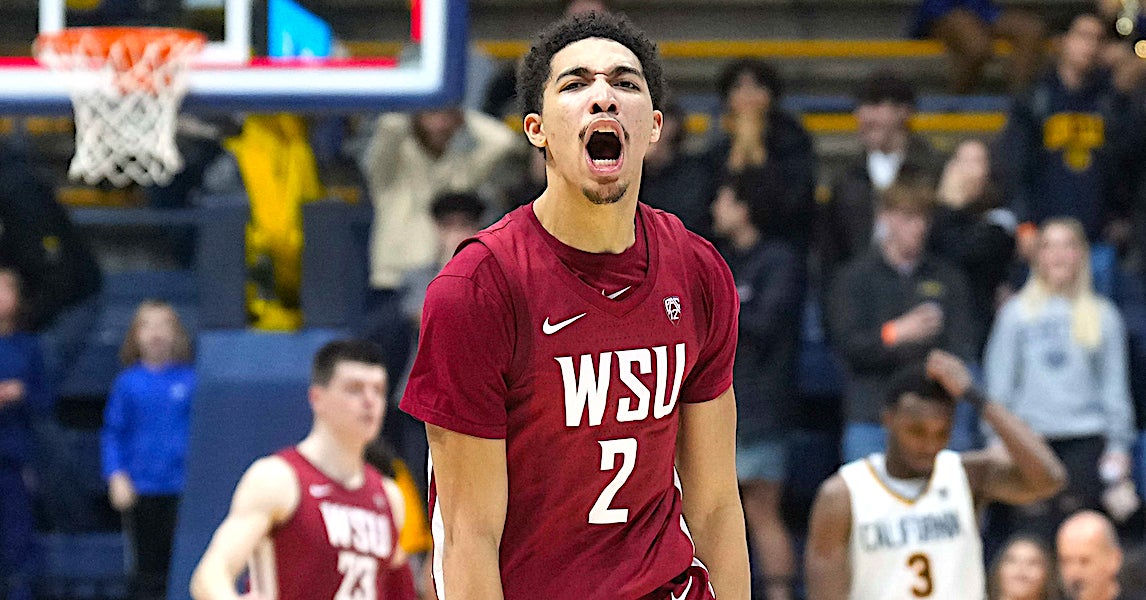 Myles Rice sets new WSU benchmark with sixth Pac-12 Freshman of the Week nod