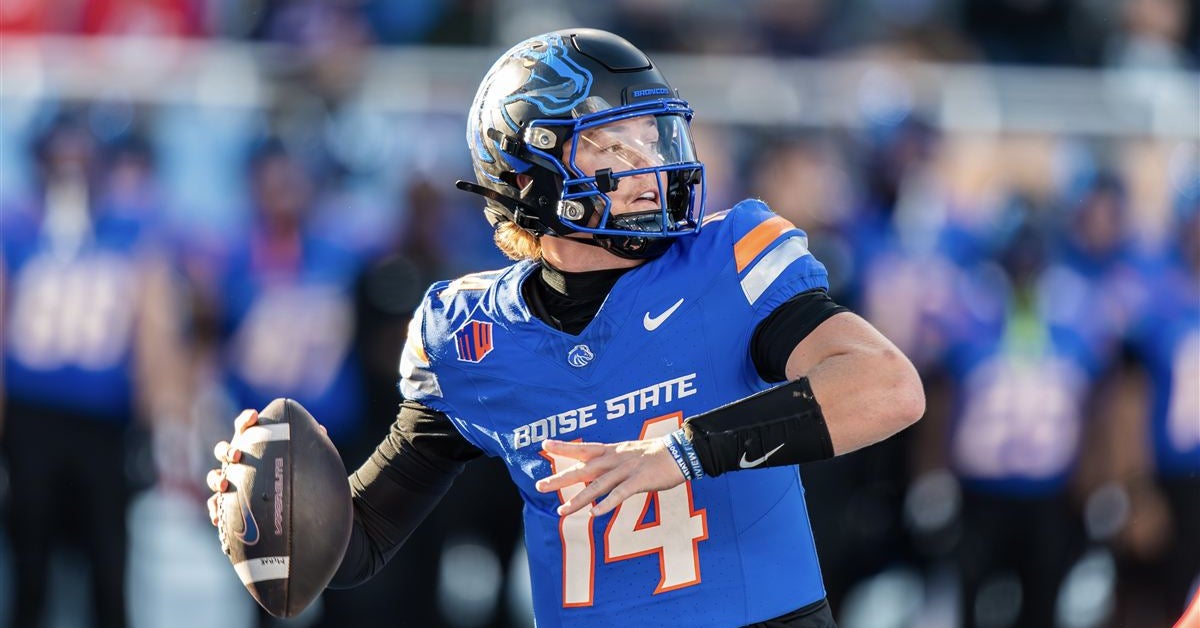 Boise State's Max Cutforth 'absolutely' hopes to keep starting QB job ...