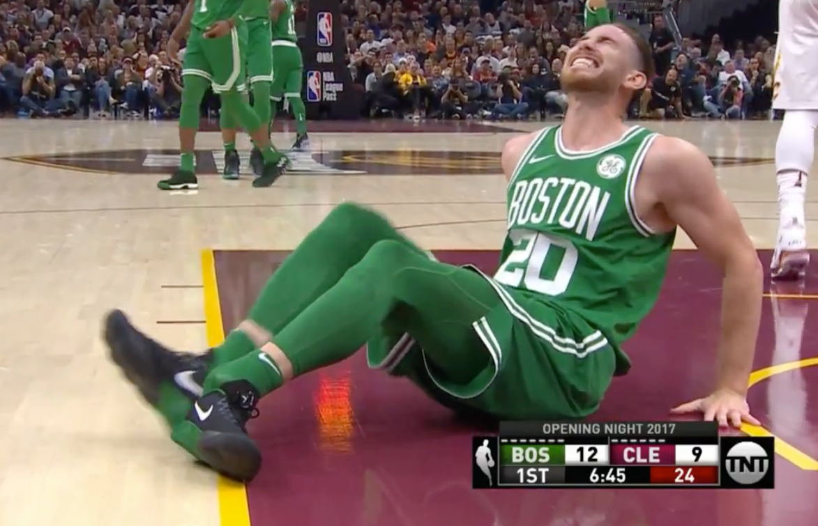 Boston Celtics star Gordon Hayward suffers gruesome left ankle injury