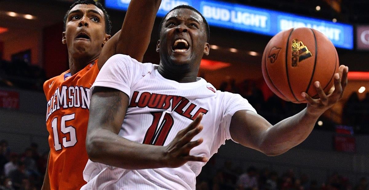 Jaylen Johnson 14-15 Louisville Cardinals Throwback Doctors of Dunk Game  Jersey