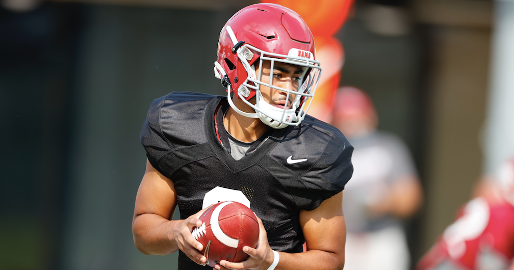 Burleson nate turtlenecks nfl stylecaster Bryce Young's father on Alabama's QB competition