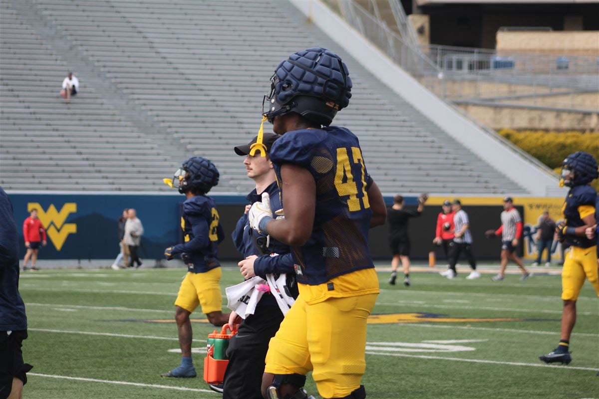 Photos from WVU Football's first open spring practice