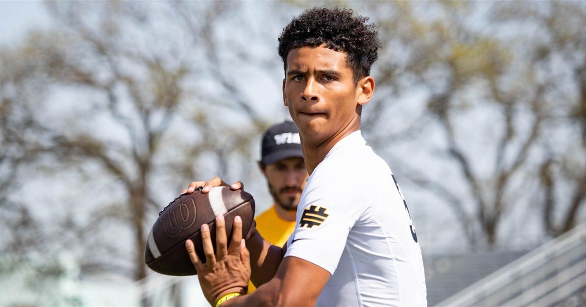 2028 four-star QB Tristin Gaines left speechless after landing Michigan offer