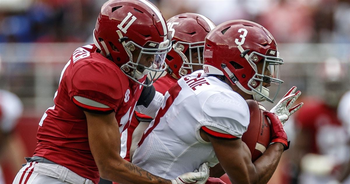 Freshman WR John Metchie named MVP of Alabama's ADay Game