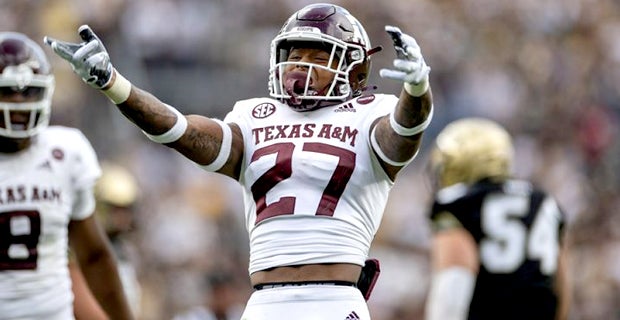 Texas A&M S Antonio Johnson selected by Jacksonville Jaguars in