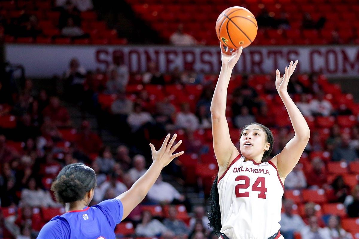 On her birthday, Vann leads Sooners over Kansas for 4th straight win