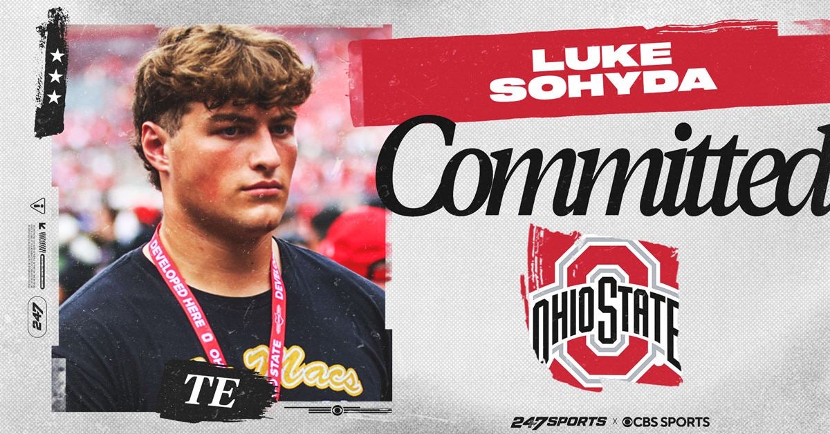 BREAKING: Ohio State lands commitment from 2028 TE Luke Sohyda