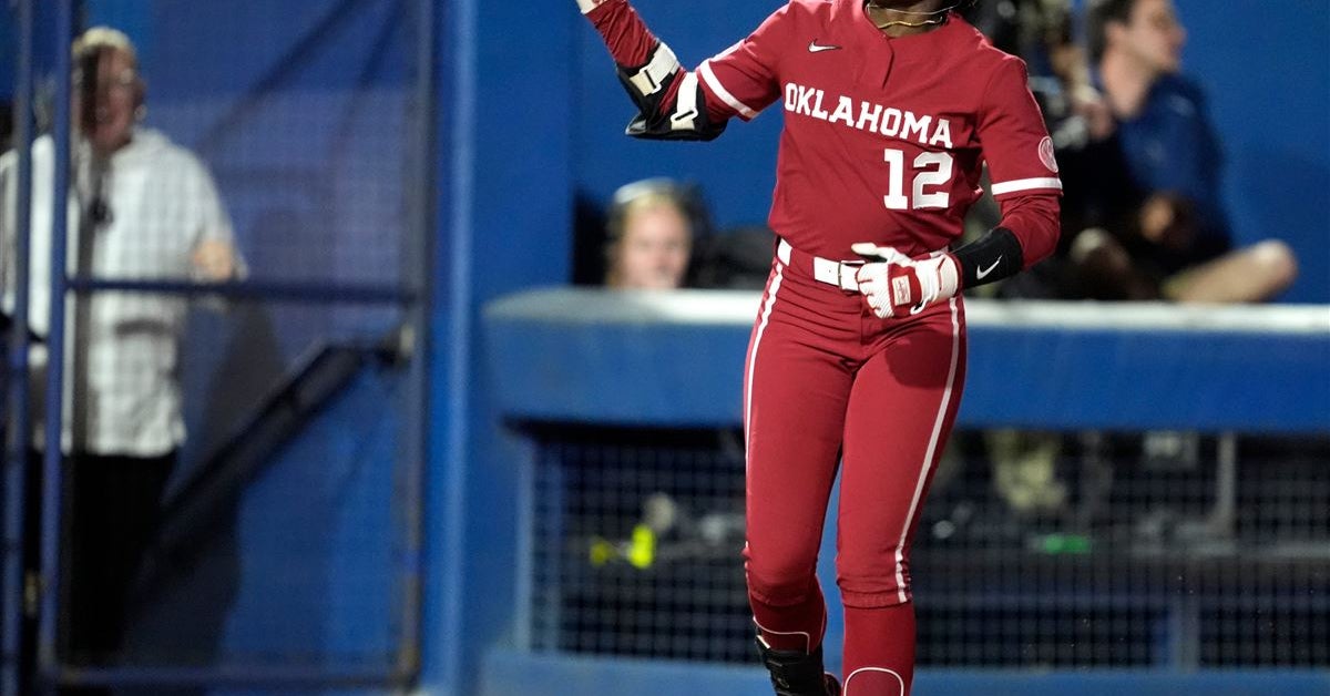 Smaya Ran With Maya Bland's home run lifts OU softball over No. 22 Alabama in Game 1