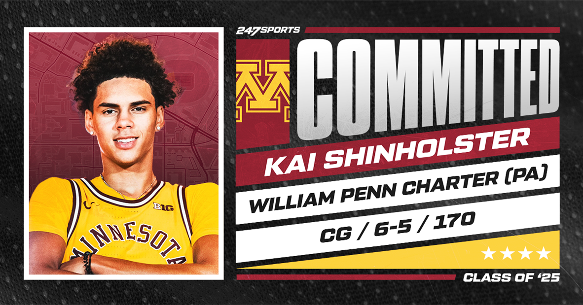 2025 Philadelphia guard Kai Shinholster commits to Minnesota Gopher Basketball