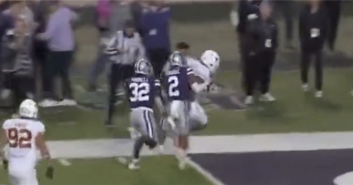 Watch: Bijan Robinson takes it 36 yards for the first TD against K-State