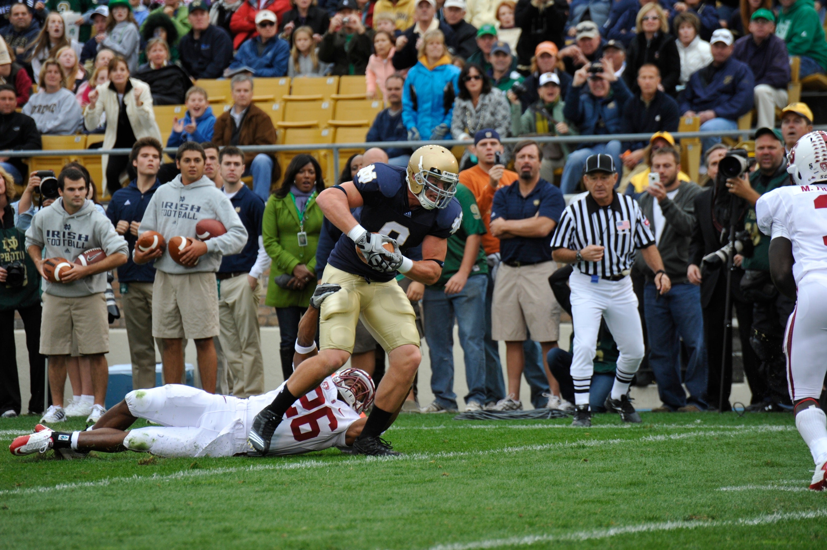 Dave Casper 2013 Upper Deck Notre Dame All-Time Alumni Football