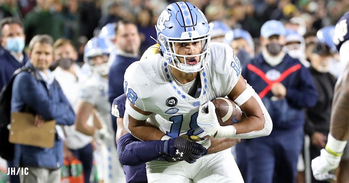 UNC Offense Expands Use of Outside Receivers, Tight End Bryson Nesbit UNC Offense Expands Use of Outside Receivers, Tight End Bryson Nesbit