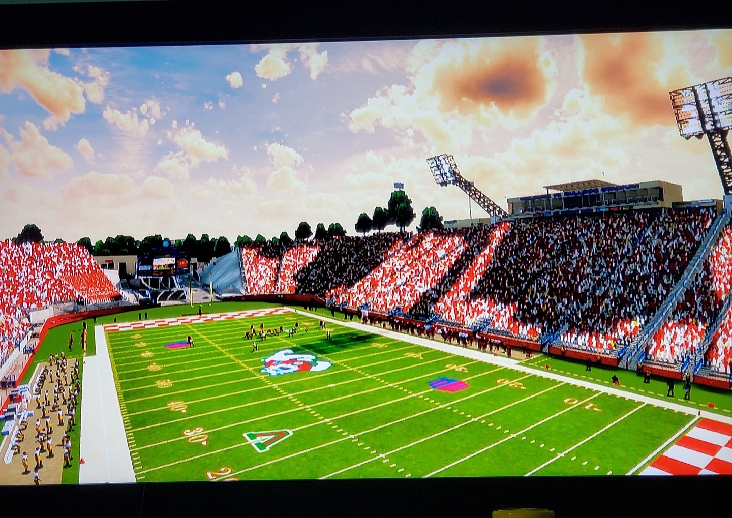 Bulldog Stadium in video game form (cool, wow, neat, must see)