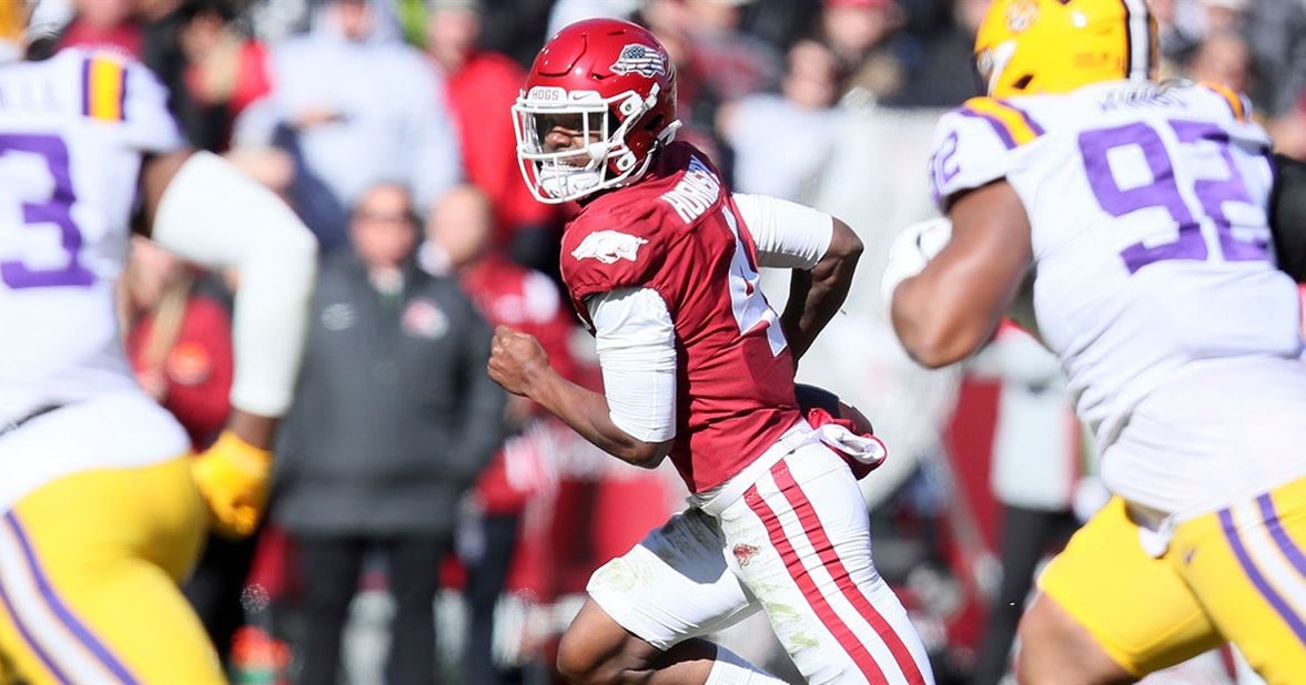 Arkansas transfer QB Malik Hornsby commits to Texas State