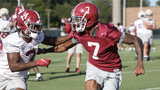 Sights, sounds from Alabama's first practice of Arkansas week