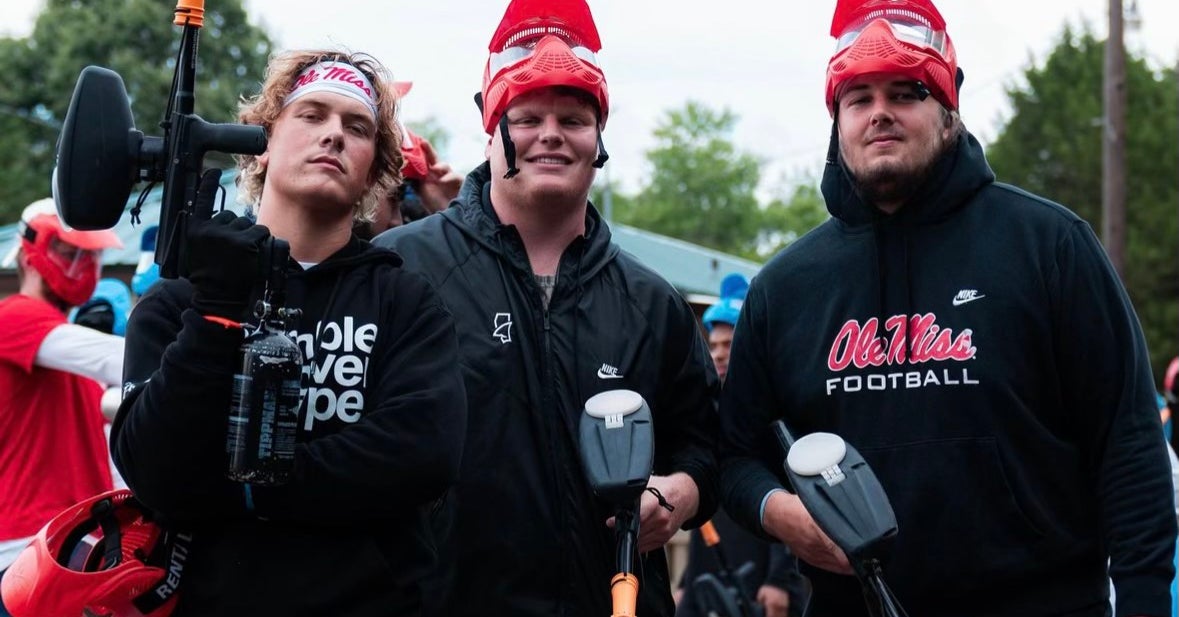 LOOK Ole Miss team bonding extravaganza hits Memphis for paintball