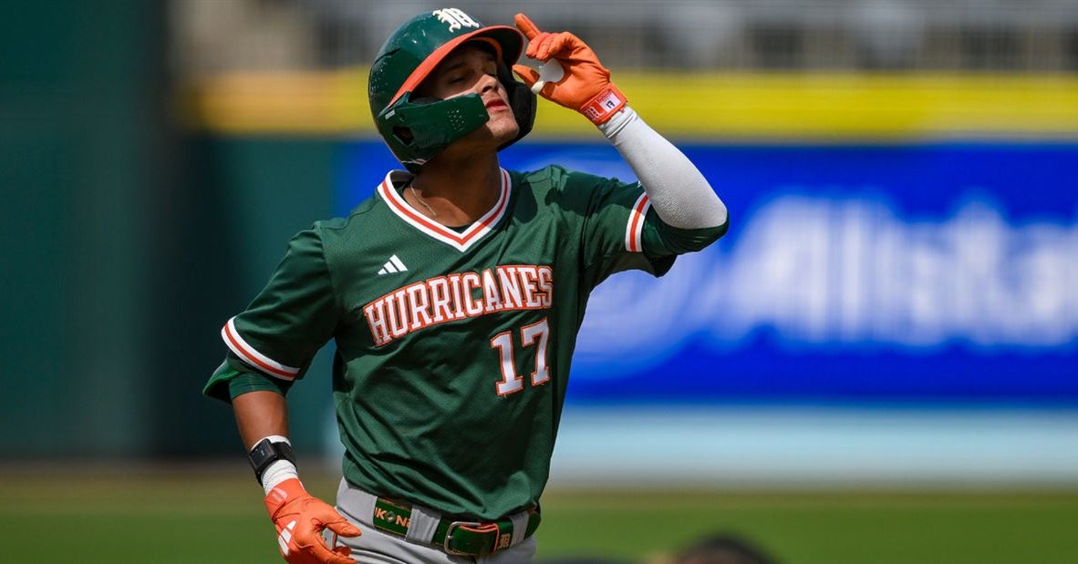 Hurricanes career stats against the Gators