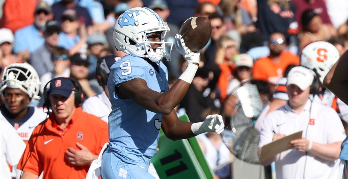 UNC Football Gets Full Week of Preparation With Tez Walker Ahead of Miami Game