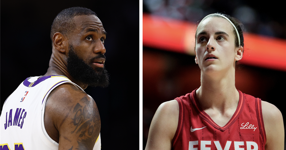LeBron James details level of respect for WNBA rookie Caitlin Clark