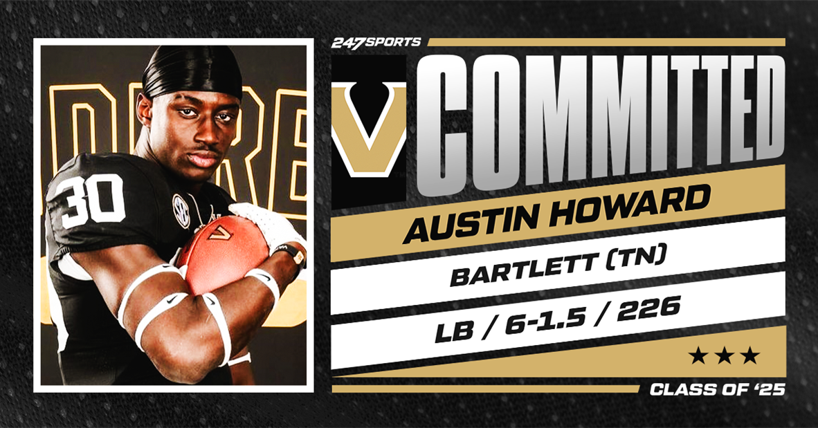 Vanderbilt wins back commitment from 3-star in-state LB Austin Howard