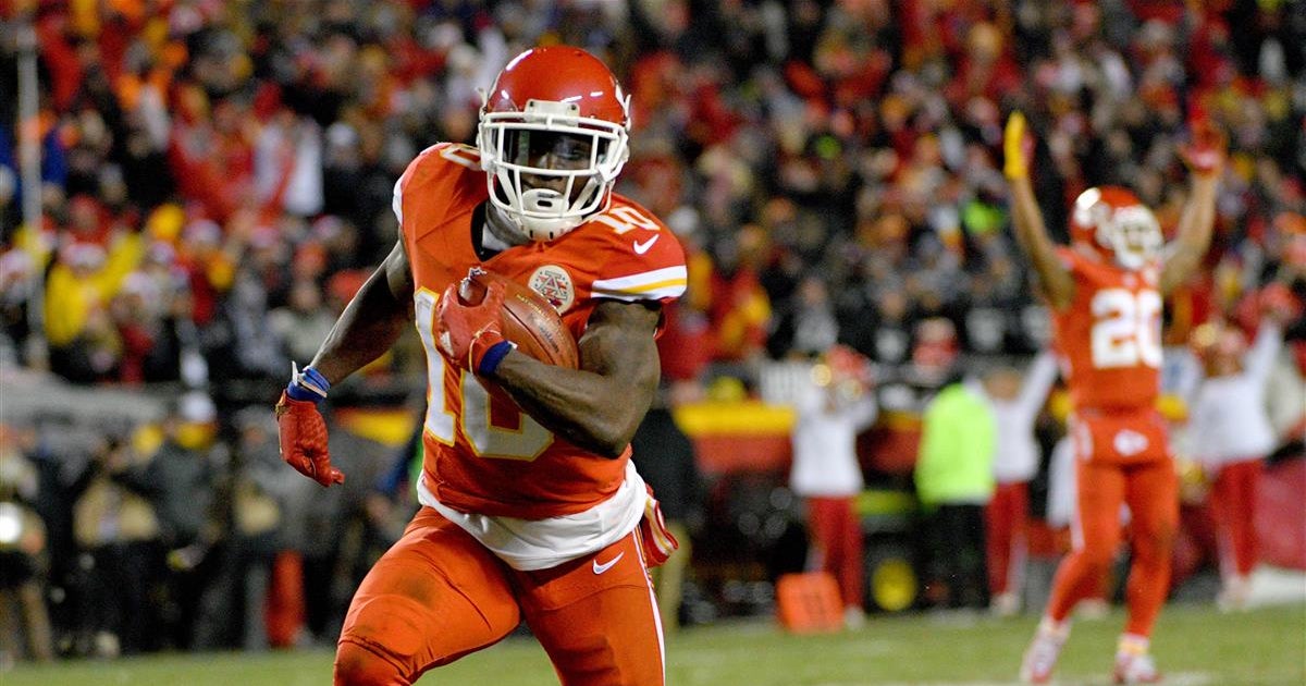 Tyreek Hill making a case for Rookie of the Year