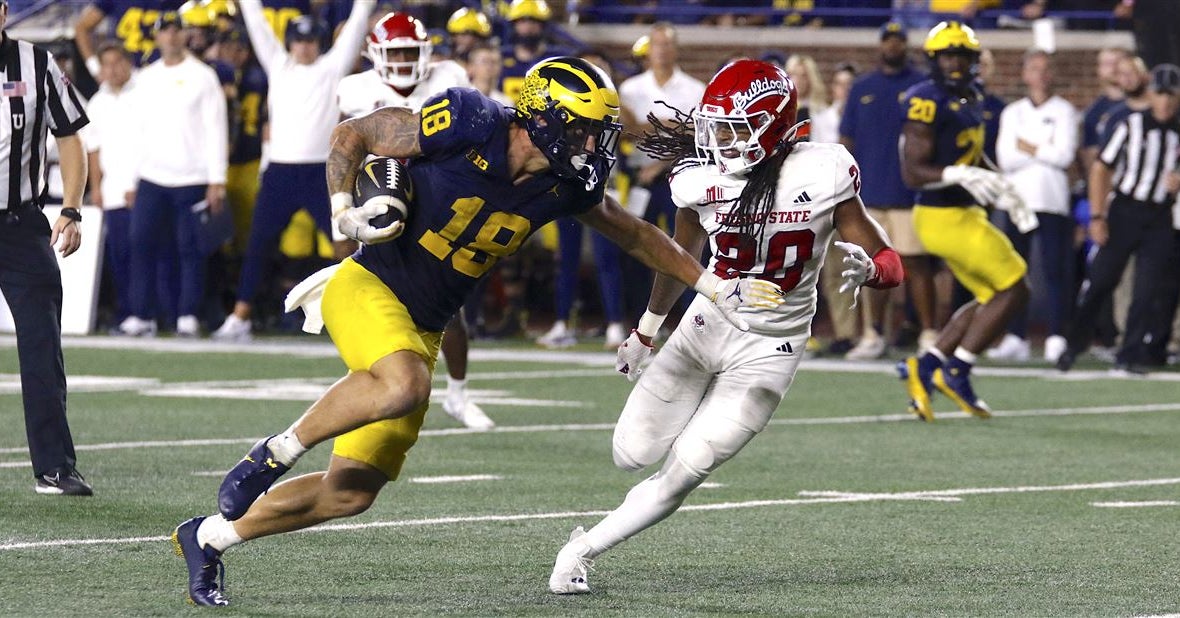 Michigan coach Sherrone Moore gives injury updates on Colston Loveland